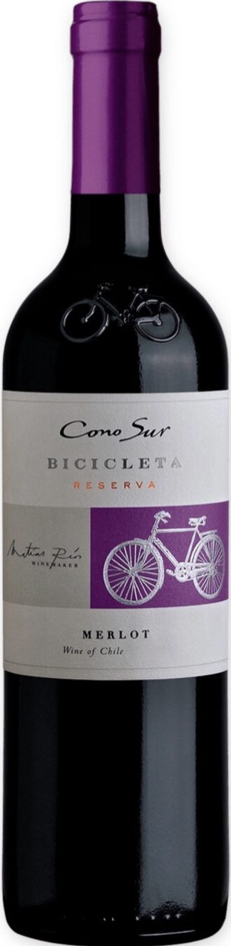 Вино Cono Sur, "Bicicleta" Merlot, Central Valley DO