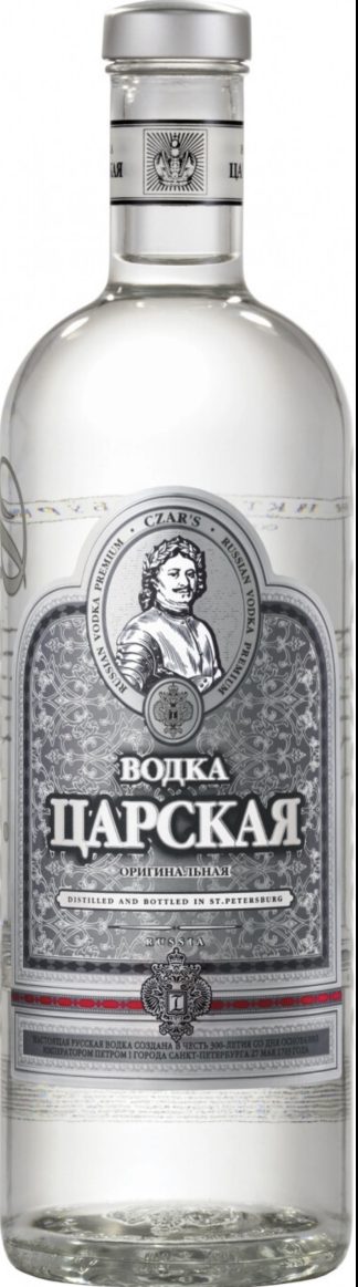 Водка "Царская" Оригинальная, 1 л