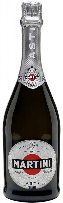 Игристое вино "Martini" Asti DOCG, сладкое, белое