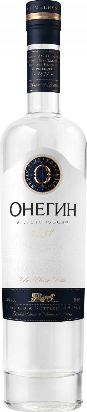 Водка "Онегин", 0.5 л