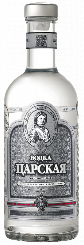 Водка "Царская" Оригинальная, 0.5 л