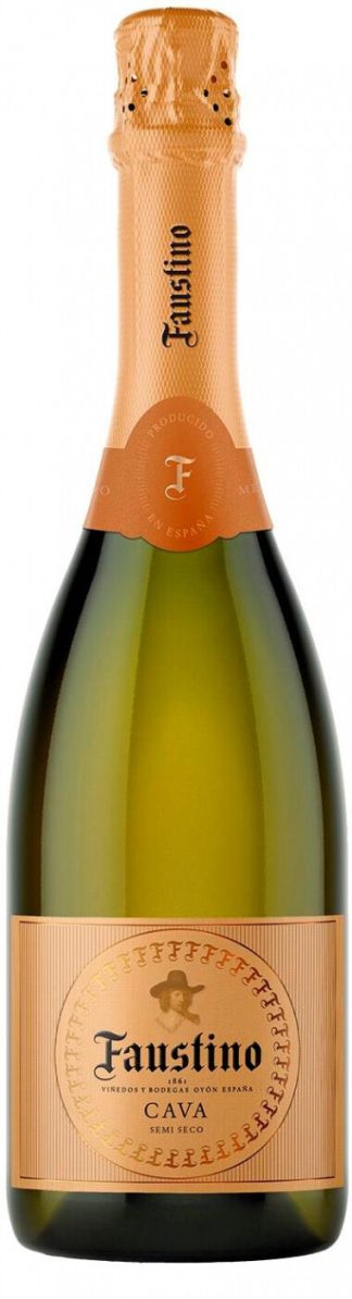 Игристое вино Cava Faustino, Semi Seco