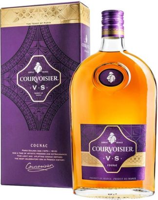 Коньяк "Courvoisier" VS, flask, with box, 0.5 л
