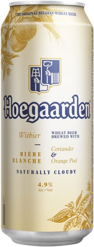 Пиво "Hoegaarden" Blanche, in can, 0.45 л